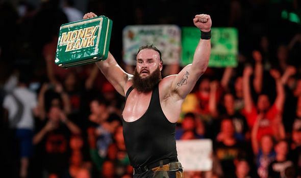 The monster with the Money In The Bank briefcase
