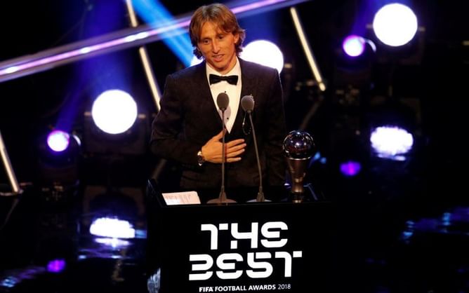 Luka Modric wins FIFA's Best Men's Player Award