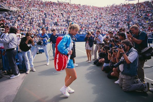 Chris Evert At US Open