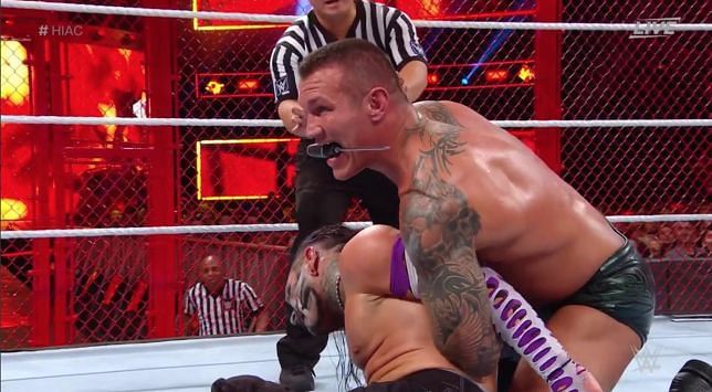 Randy Orton didn&#039;t leave Hell in a Cell unscathed 