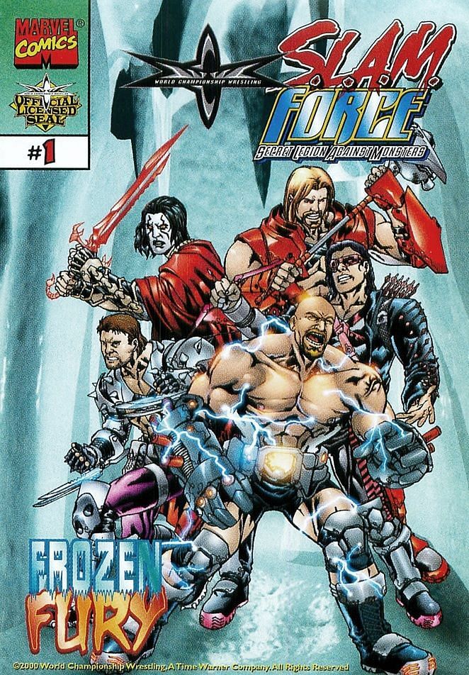 WCW S.L.A.M Force Comic Cover (2000)