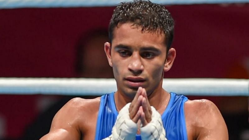 Amit Panghal beat reigning Olympic champion Hasanboy Dusmatov