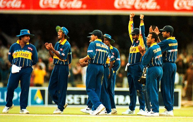 The World Cup winning Sri Lankan side