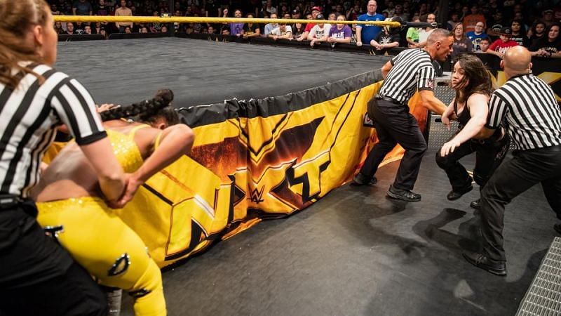 Bianca Belair faced Nikki Cross in the main event of NXT.