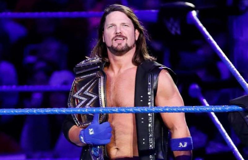 AJ Styles WWE Champion