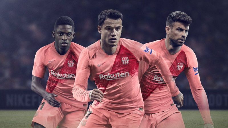 Barca third kit