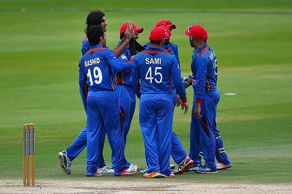 Afghanistan comfortably trounced the Irish team