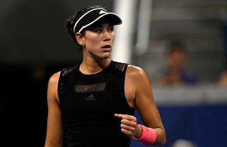 Garbine Muguruza earned another fine victory at the Wuhan Open 