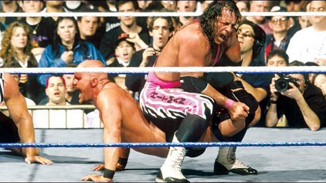 Bret Hart vs Steve Austin