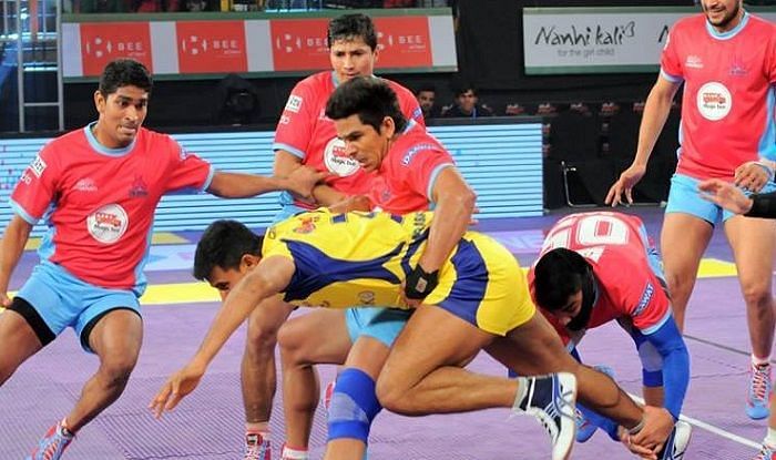 Gangadhari Mallesh seemed a better defender than a raider