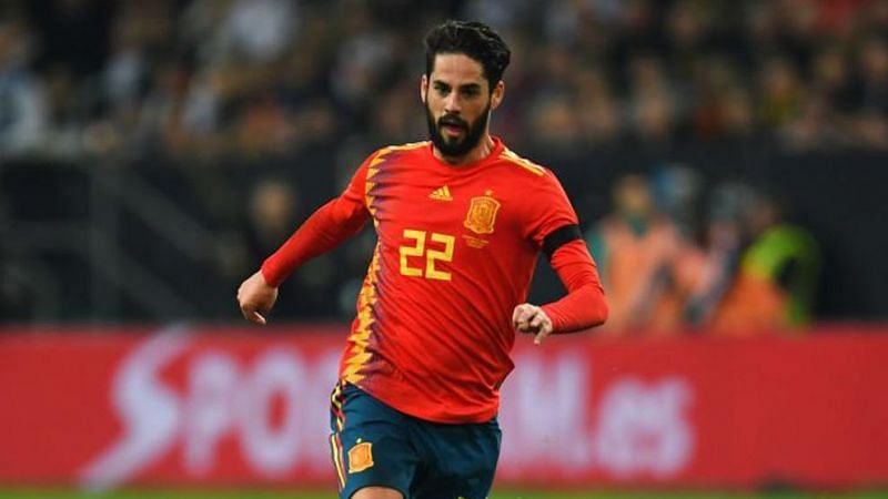 Isco is taking up the midfield mantle from Iniesta