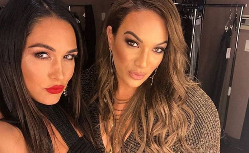 Nia Jax (right) could make her on-screen return at WWE Hell in a Cell