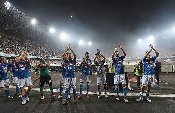 SSC Napoli v AC Milan - Serie A
