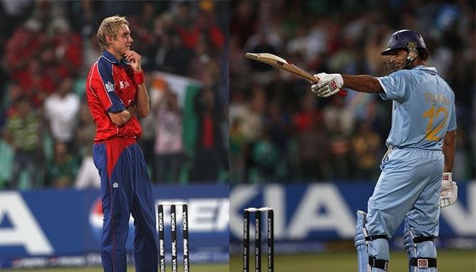 ICC World T20: Revisiting Yuvraj Singh's six 6s against Stuart Broad