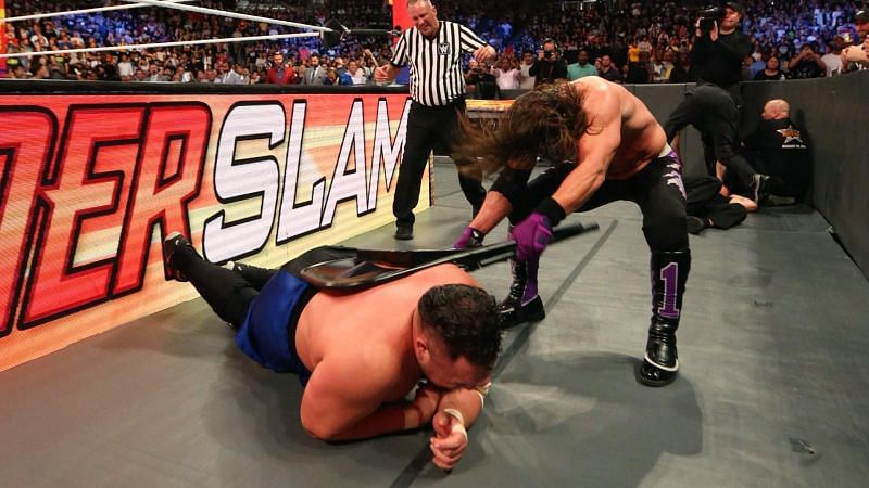 (Courtesy: WWE.com) Styles vs Joe at Summerslam 2018 ended in disqualification