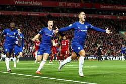 Football fans react as Eden Hazard scores amazing solo-goal against Liverpool