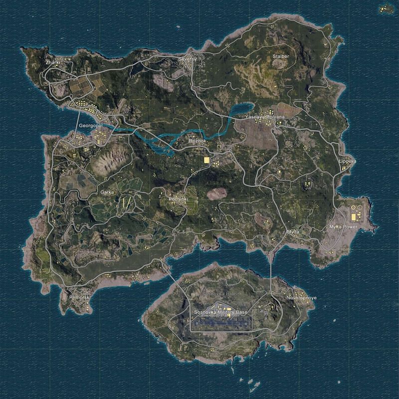 Erangel Map