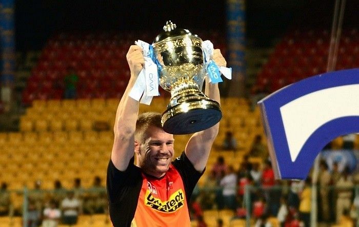 Image result for david warner ipl trophy