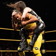 Nikki Cross takes it to Bianca Belair.