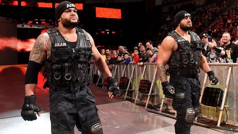 Authors of Pain returned to WWE after being out for a few months due to Akam&#039;s injury