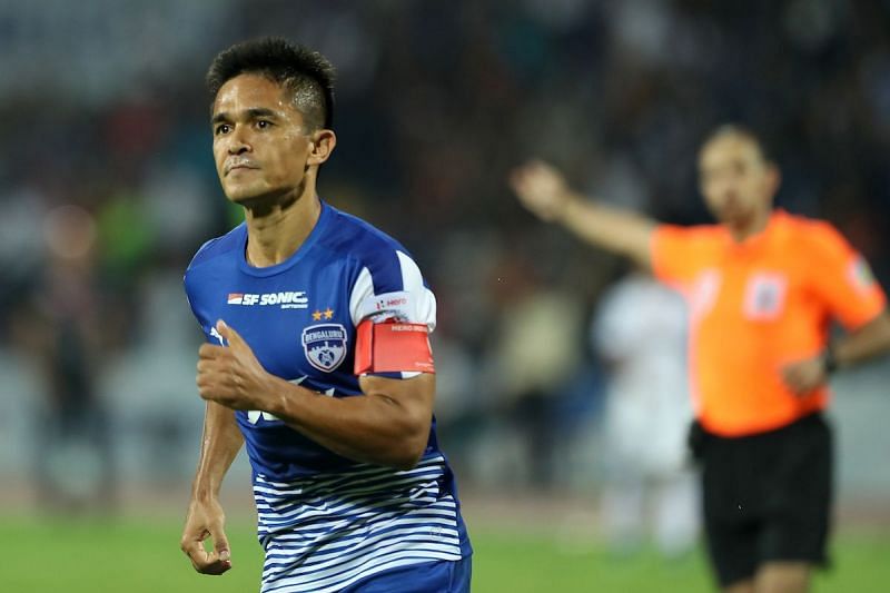 Chhetri had a memorable debut season in the ISL with Bengaluru FC