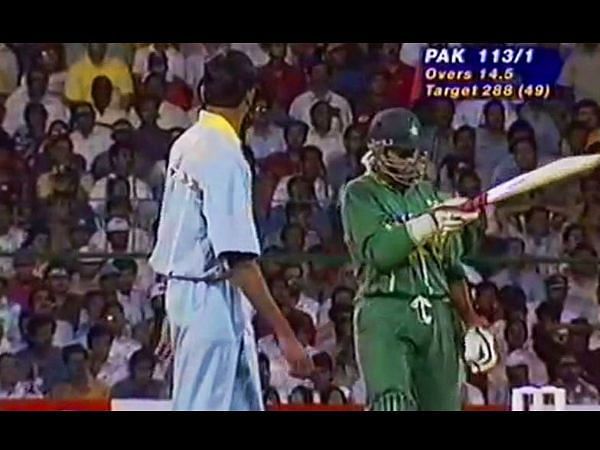 Sohail&#039;s over confidence led to his downfall. His dismissal acted as a catalyst for India who went on to win this match.