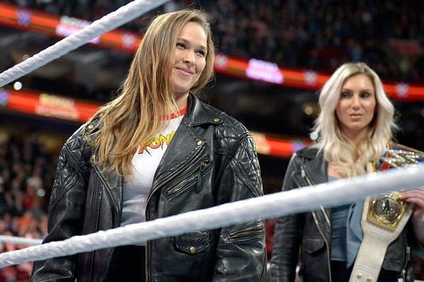 Image result for ronda rousey and charlotte