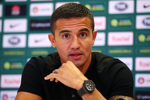 David Gallop & Tim Cahill Press Conference