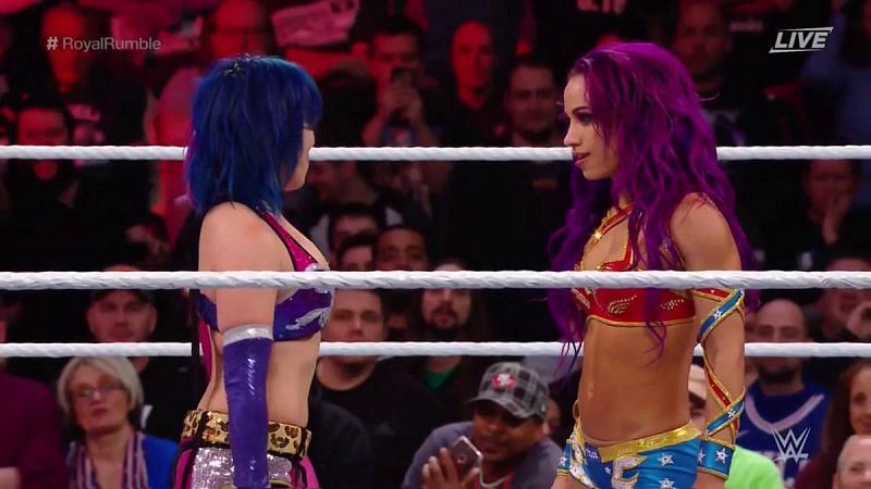 Asuka vs. Sasha Banks Evolution