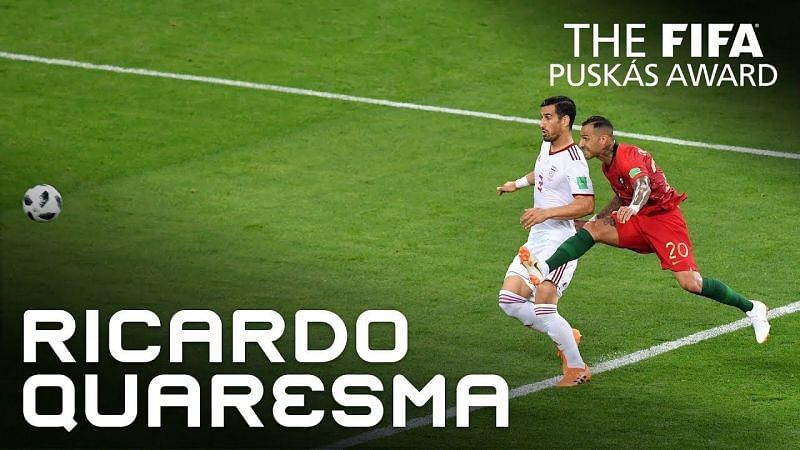 Ricardo Quaresma scores for Portugal Vs Iran: Group B - 2018 FIFA World Cup Russia