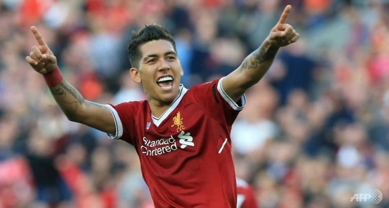 Firmino scored the second for Liverpool, opening his account for this season.