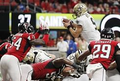 Drew Brees' TD run in OT lifts Saints past Falcons 43-37