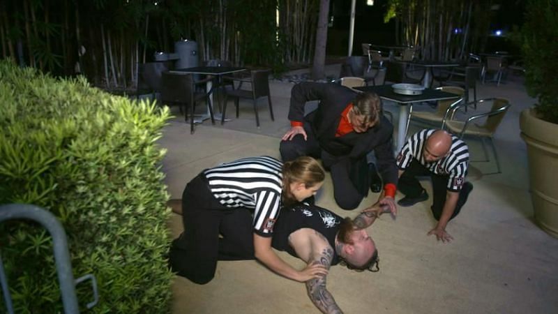 Aleister Black was attacked in the parking lot to write him off NXT TV 