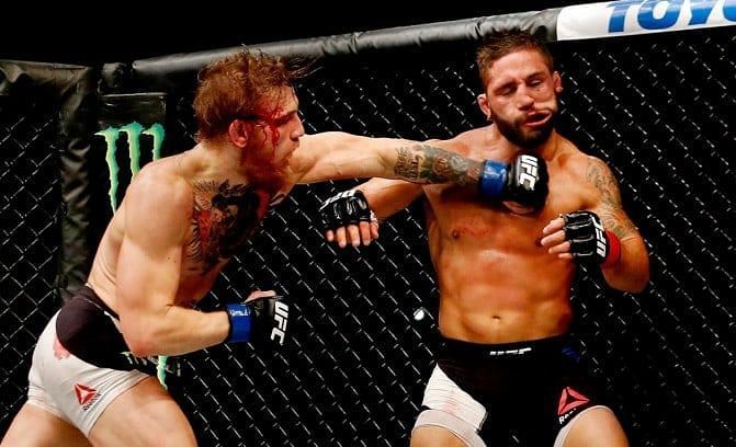 Image result for conor mcgregor knockout of chad mendes