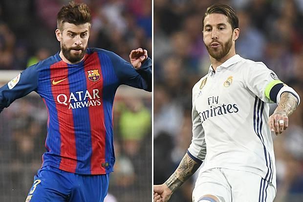 Image result for Pique vs Ramos