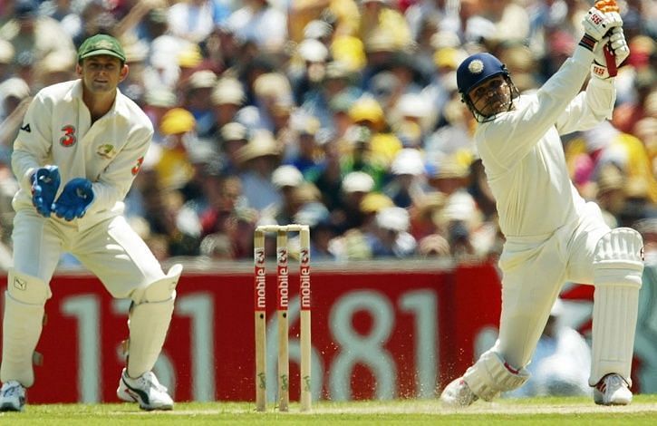 Sehwag enthralled the MCG with a pulsating 195.
