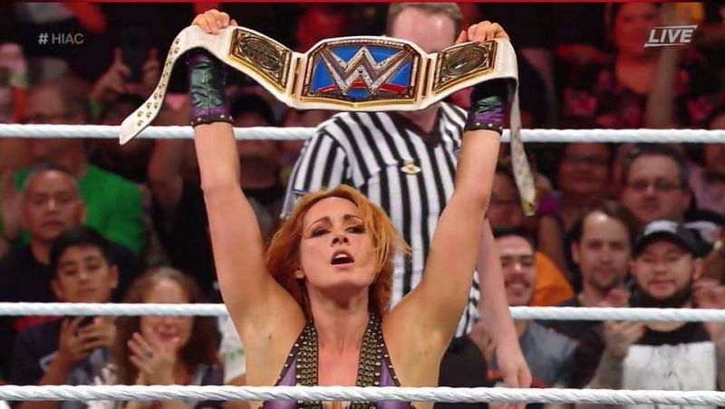 Becky Lynch defeated Charlotte Flair to become the new Women&#039;s Champion