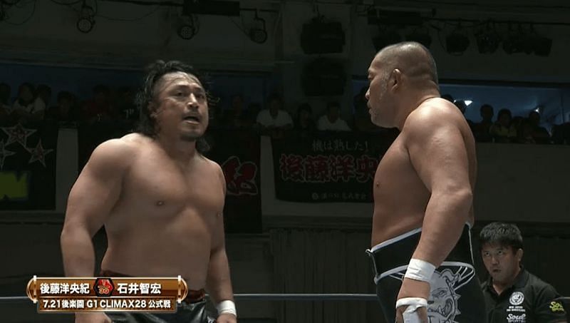 Hirooki Goto and Tomohiro Ishii 