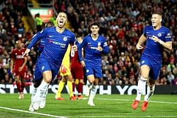 Fans reacted as Hazard's goal ended Liverpool's unbeaten streak