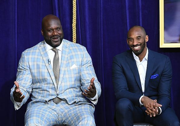 Los Angeles Lakers Unveil Shaquille O&#039;Neal Statue