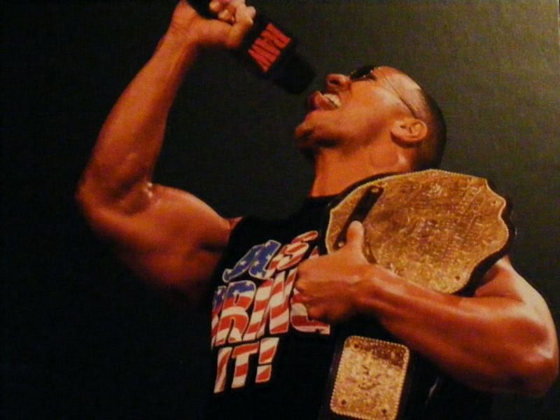 the rock wcw champion