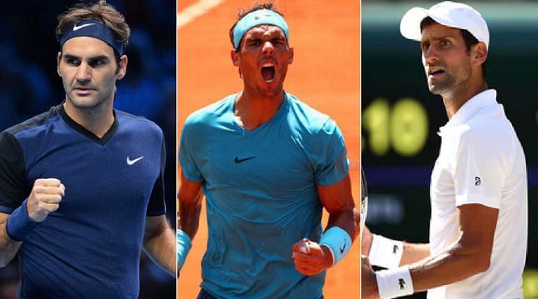 51 Grand Slam titles between the three of them