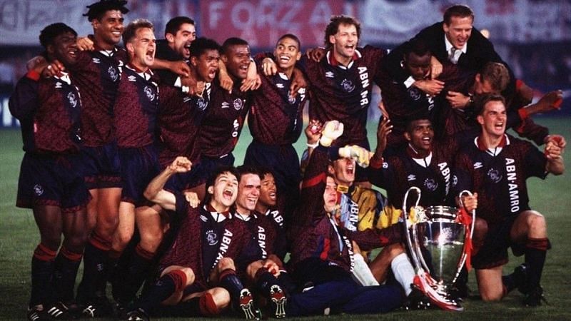 The Champions League Winners of 1995: A brilliantly talented Ajax.