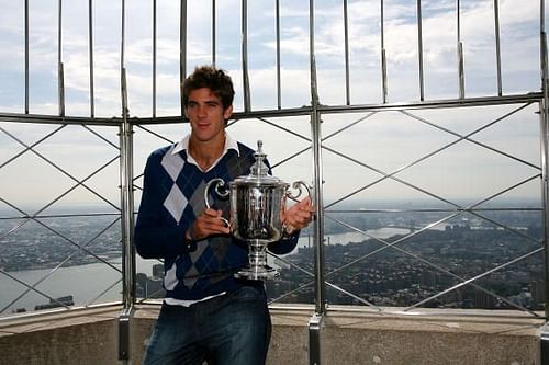 US Open Champion Juan Martin Del Potro Tours New York City