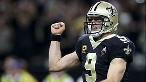 Saints QB Drew Brees passes Brett Favre for most career completions