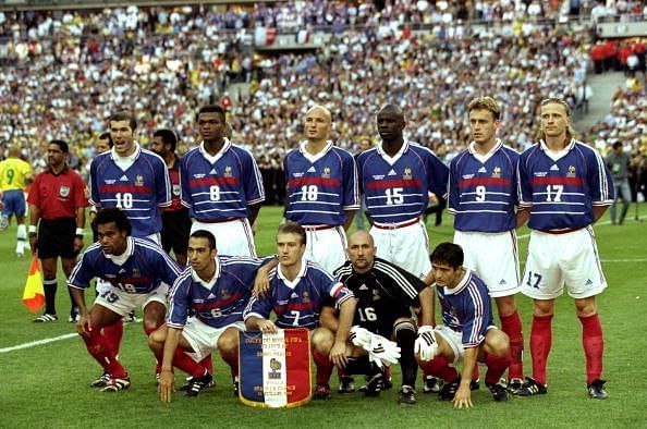 French team group