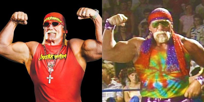 Hogan (left) was inspired by Graham (right) to get into the wrestling business