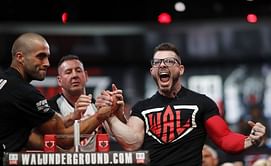 Arm wrestling looks to climb beyond barroom bragging rights