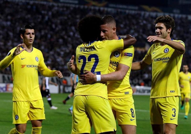 Image result for chelsea paok europa league