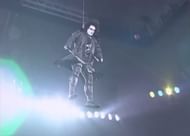 Sting rappels down from the heavens